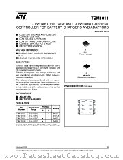 TSM1011 datasheet pdf ST Microelectronics