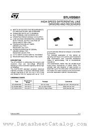 STLVDS051BD datasheet pdf ST Microelectronics