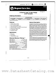 HT0130P datasheet pdf Supertex Inc