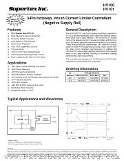 HV101K5 datasheet pdf Supertex Inc