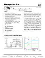 HV302 datasheet pdf Supertex Inc