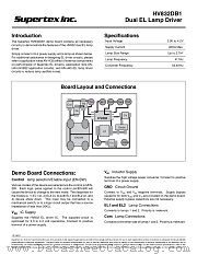 HV832DB1 datasheet pdf Supertex Inc