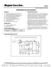 HV9904P datasheet pdf Supertex Inc