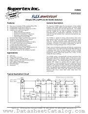 HV9906P datasheet pdf Supertex Inc