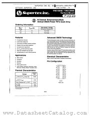 VN0106NE datasheet pdf Supertex Inc