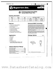 VN0360ND datasheet pdf Supertex Inc
