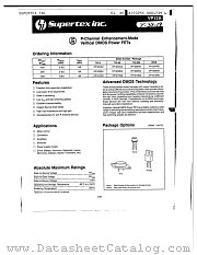 VP1210N5 datasheet pdf Supertex Inc