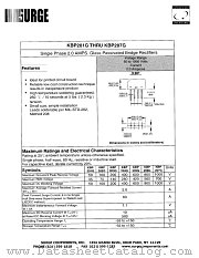 KBP205G datasheet pdf Surge Components
