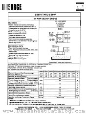 SB607 datasheet pdf Surge Components