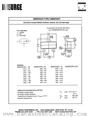 SMBZ5234 datasheet pdf Surge Components