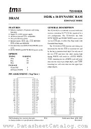 T2316162A-60 datasheet pdf Taiwan Memory Technology