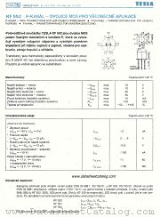 KF552 datasheet pdf Tesla Elektronicke