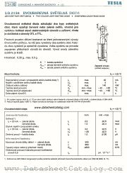 LQ2134 datasheet pdf Tesla Elektronicke