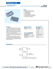 PT4310 datasheet pdf Texas Instruments