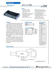 PT4402 datasheet pdf Texas Instruments