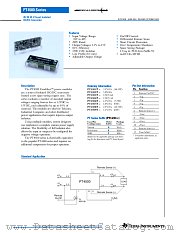 PT4501 datasheet pdf Texas Instruments