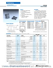 PT5047 datasheet pdf Texas Instruments