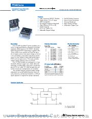 PT5402 datasheet pdf Texas Instruments