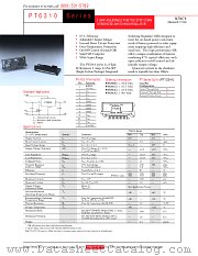 PT6313 datasheet pdf Texas Instruments