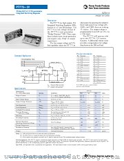 PT7775 datasheet pdf Texas Instruments