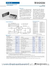 PT7779 datasheet pdf Texas Instruments