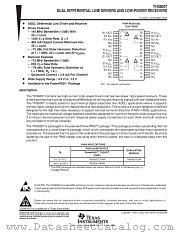 THS6007 datasheet pdf Texas Instruments