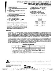 TLV2463A-EP datasheet pdf Texas Instruments