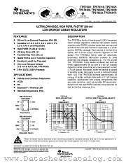 TPS79301 datasheet pdf Texas Instruments