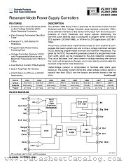 UC2866 datasheet pdf Texas Instruments