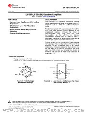 LM108AQML-SP datasheet pdf Texas Instruments