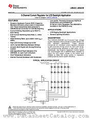 LM3432B datasheet pdf Texas Instruments