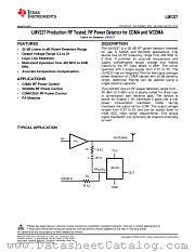 LMV227 datasheet pdf Texas Instruments