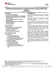 LP3928 datasheet pdf Texas Instruments