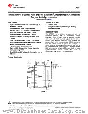 LP5527 datasheet pdf Texas Instruments
