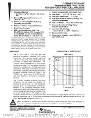TLC2252-EP datasheet pdf Texas Instruments