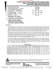 TLV2463M datasheet pdf Texas Instruments