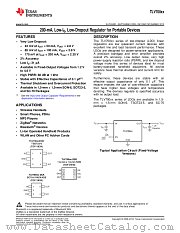 TLV70012 datasheet pdf Texas Instruments
