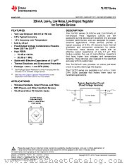 TLV707085 datasheet pdf Texas Instruments