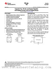 TLV71310P datasheet pdf Texas Instruments