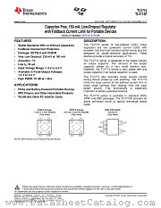 TLV71312P datasheet pdf Texas Instruments