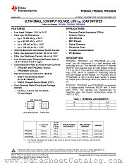 TPS22902B datasheet pdf Texas Instruments
