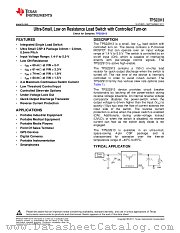 TPS22913C datasheet pdf Texas Instruments