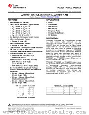 TPS22922B datasheet pdf Texas Instruments