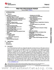 TPS659122 datasheet pdf Texas Instruments