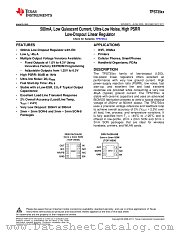 TPS73525 datasheet pdf Texas Instruments
