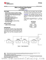 TPS73534 datasheet pdf Texas Instruments