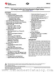 VSP8133 datasheet pdf Texas Instruments