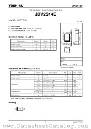 JDV2S14E datasheet pdf TOSHIBA