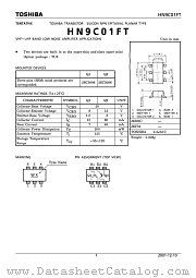 HN9C01FT datasheet pdf TOSHIBA