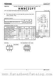HN9C22FT datasheet pdf TOSHIBA